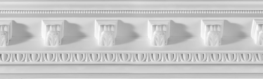 Plaster cornice K-74